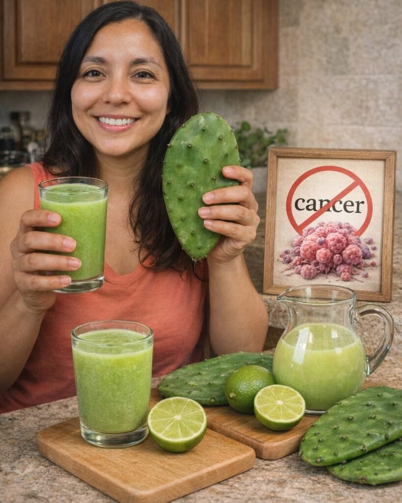 Nopal Cactus Water with Lemon: The Natural Wellness Drink Supporting Digestion, Hydration, and Daily Health