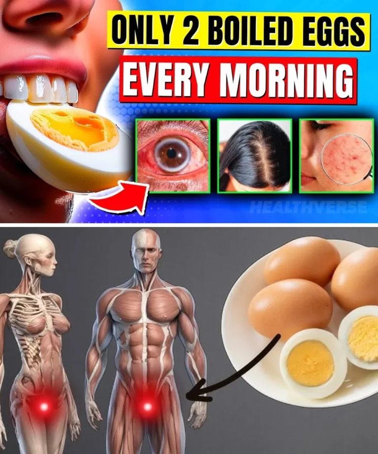 2 Boiled Eggs EVERY MORNING Will Do This To Your Body!