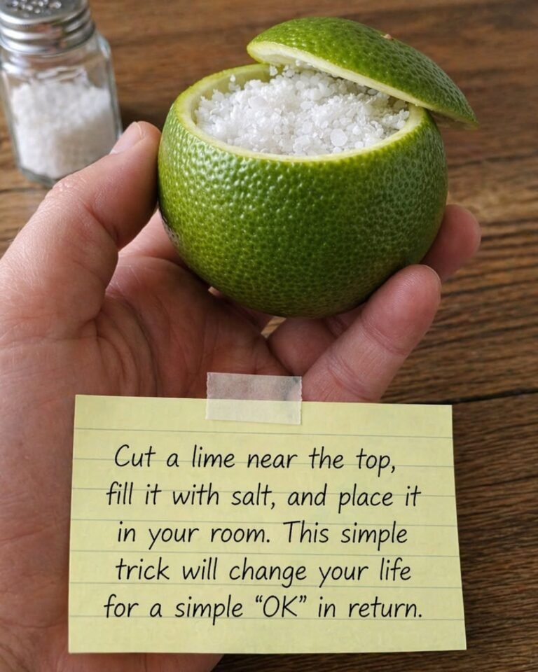 How Placing a Cut Lime With Salt in Your Room Can Help Freshen Your Living Space Naturally