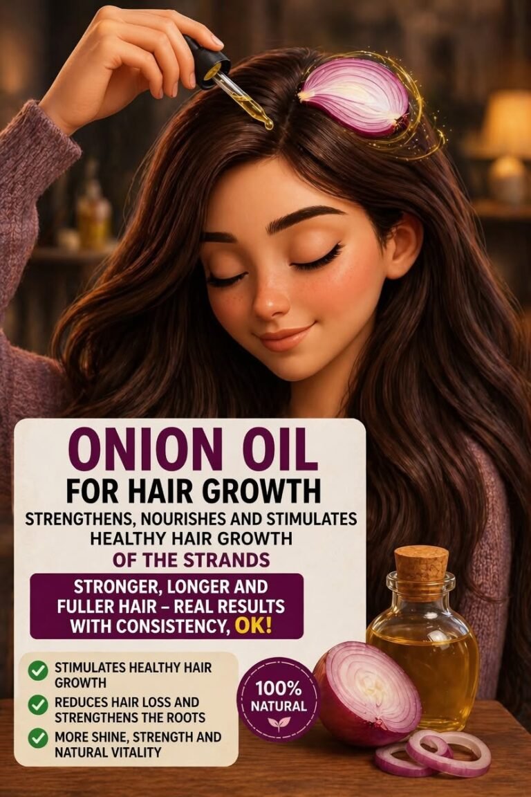 Onion Oil for Hair Growth: Benefits, How to Use It, and DIY Recipe