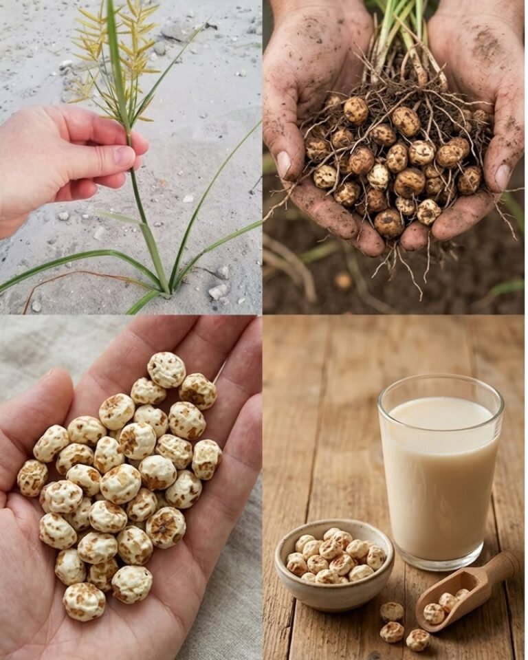 Tiger Nuts Hidden Beneath This Plant: The Traditional Root Food People Still Value for Digestion, Energy, and Gut Health