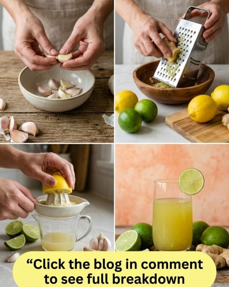 The Onion, Ginger, Garlic & Lemon Immune – Boosting Drink I Wish I’d Known Earlier