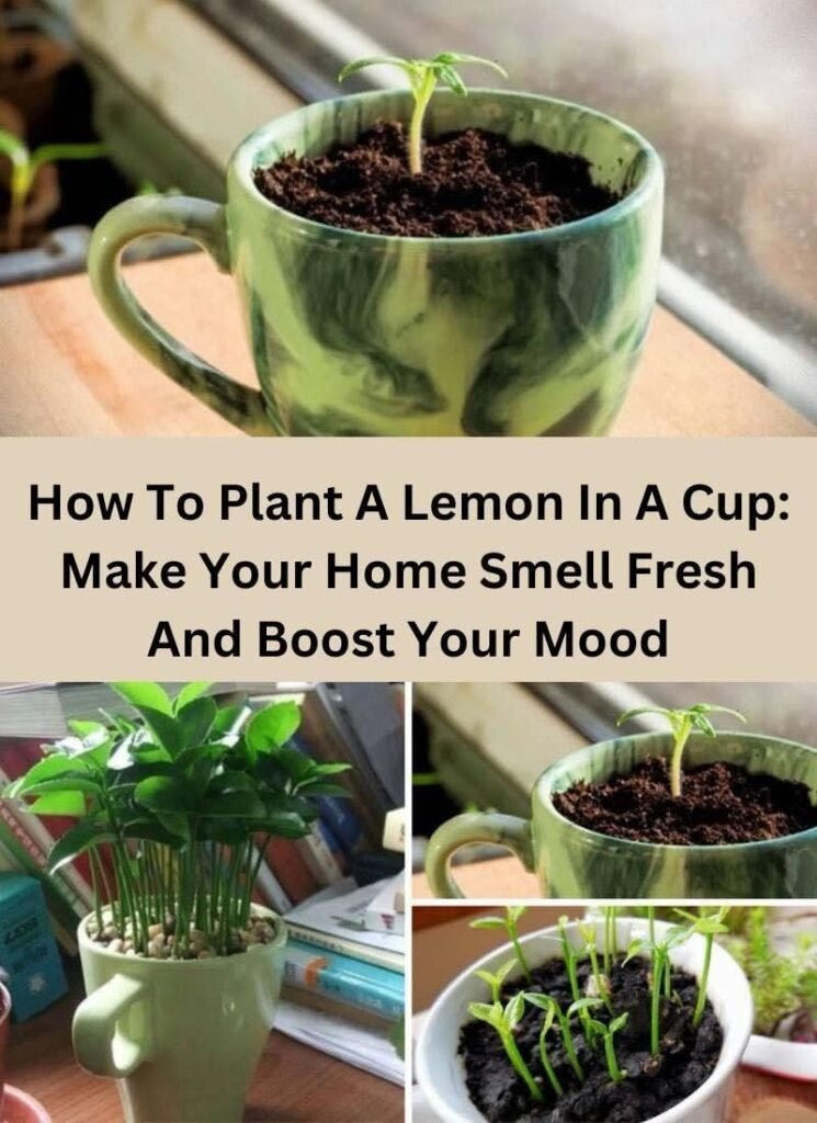 How to Grow a Lemon Plant in a Cup: A Beginner’s Guide to Indoor Gardening