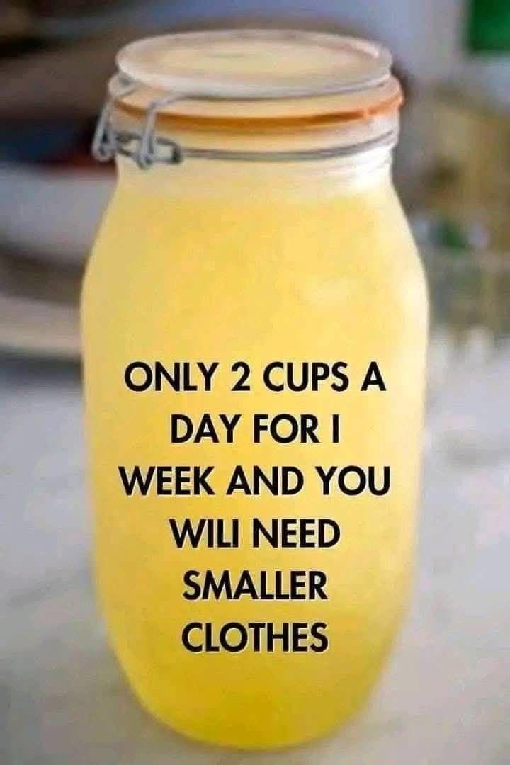 Only 2 Cups a Day for 1 Week and You’ll Need Smaller Clothes!