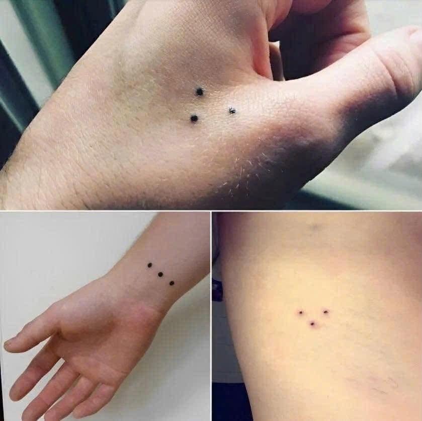 If You See Someone with a Three-Dot Tattoo, Run as Far as You Can...