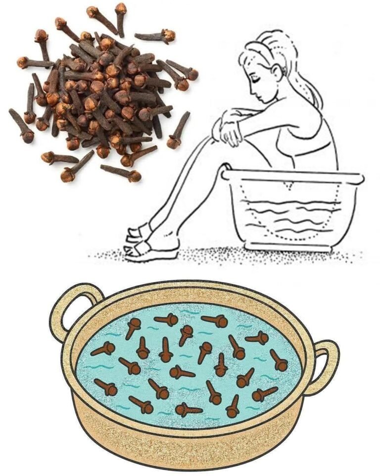 Clove Foot Soak for Relaxation & Self-Care