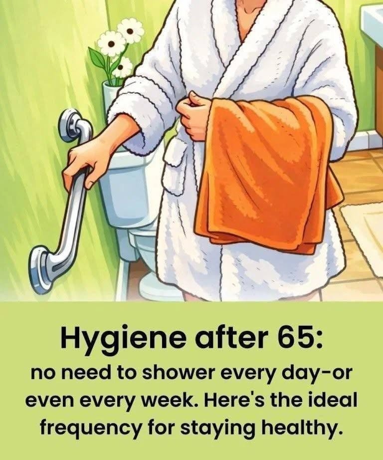 Should Adults Over 65 Shower Every Day? Dermatologists Explain the Best Bathing Routine for Healthy Aging