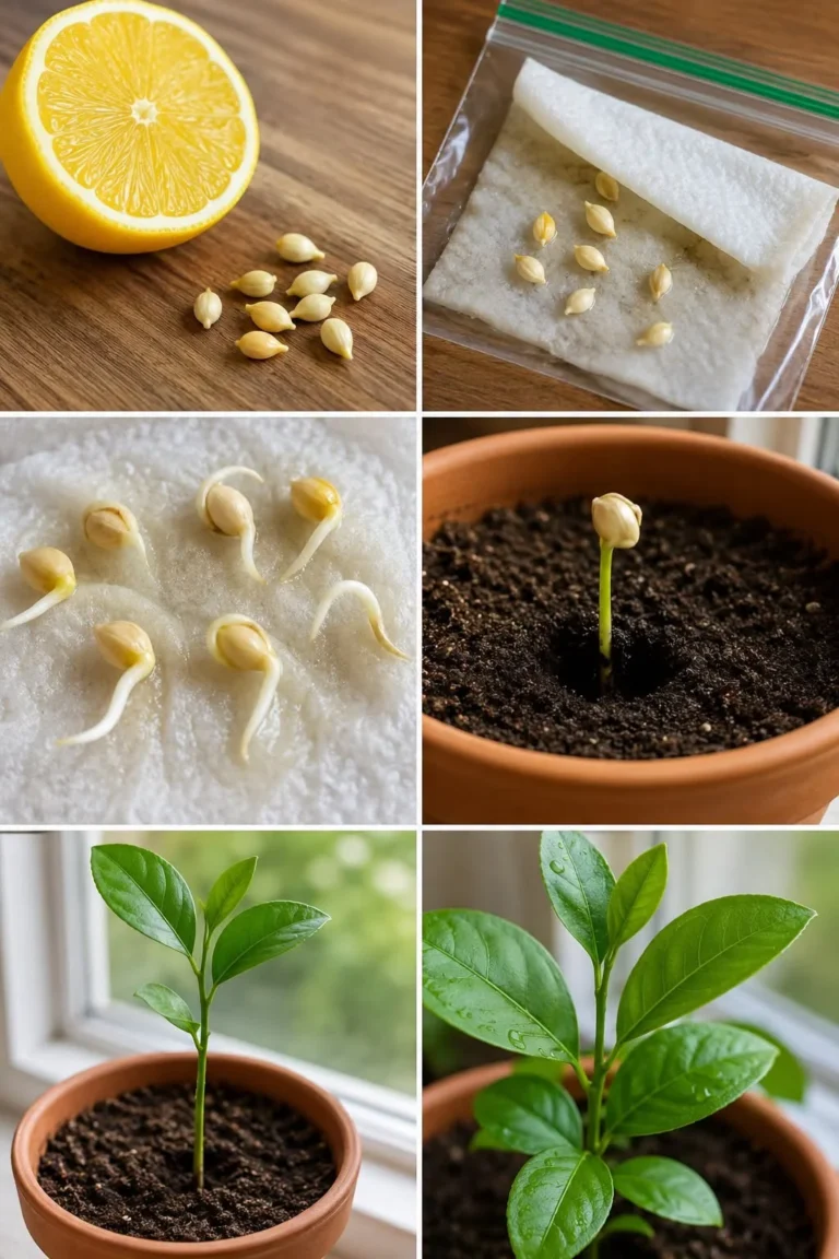 How to germinate lemon tree without any previous gardening experience