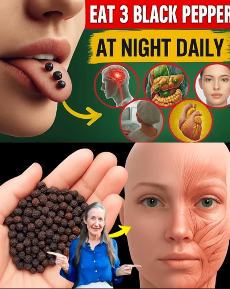 Why Chewing Black Pepper Before Bed Could Transform Your Health
