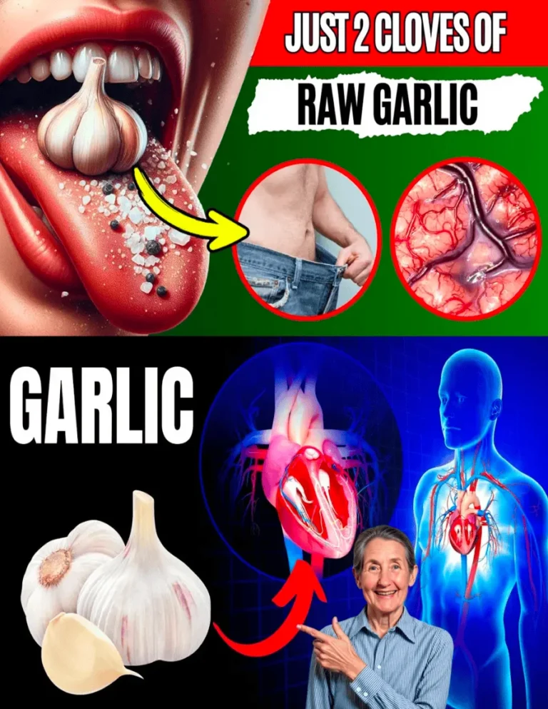 Eating Raw Garlic Daily: A Natural Way to Support Heart Health and Lower Cholesterol