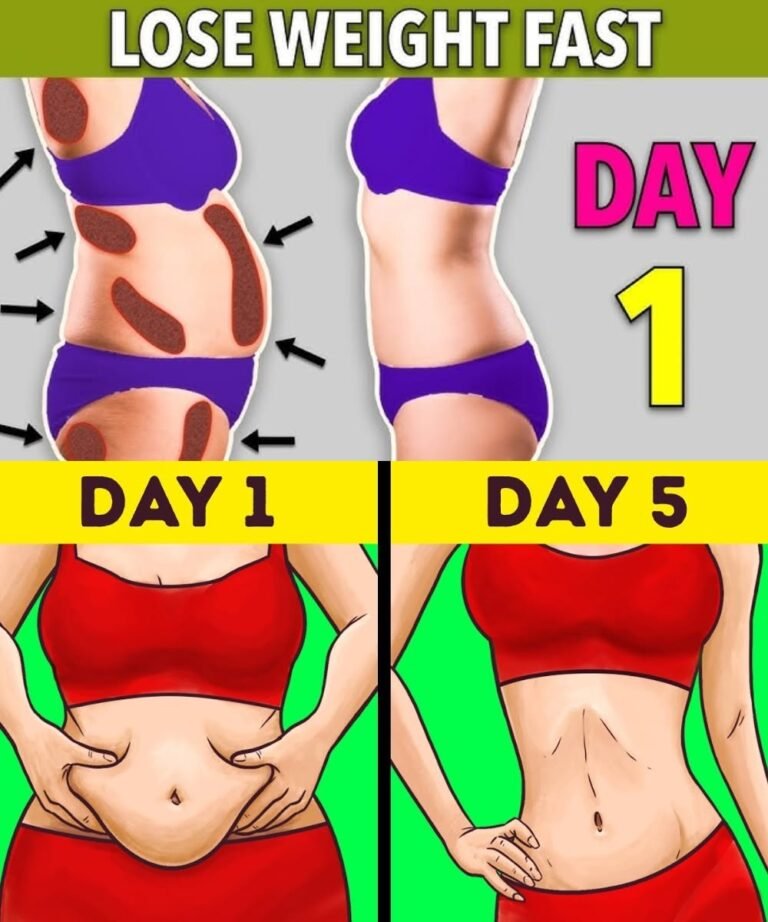 6 Simple Steps to Lose Stomach FAT Fast (Get A Flat Belly)