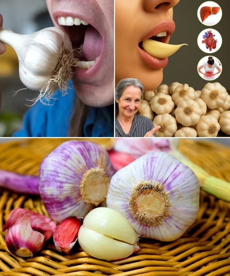 12 Benefits of Chewing Raw Garlic on an Empty Stomach 🌿🧄