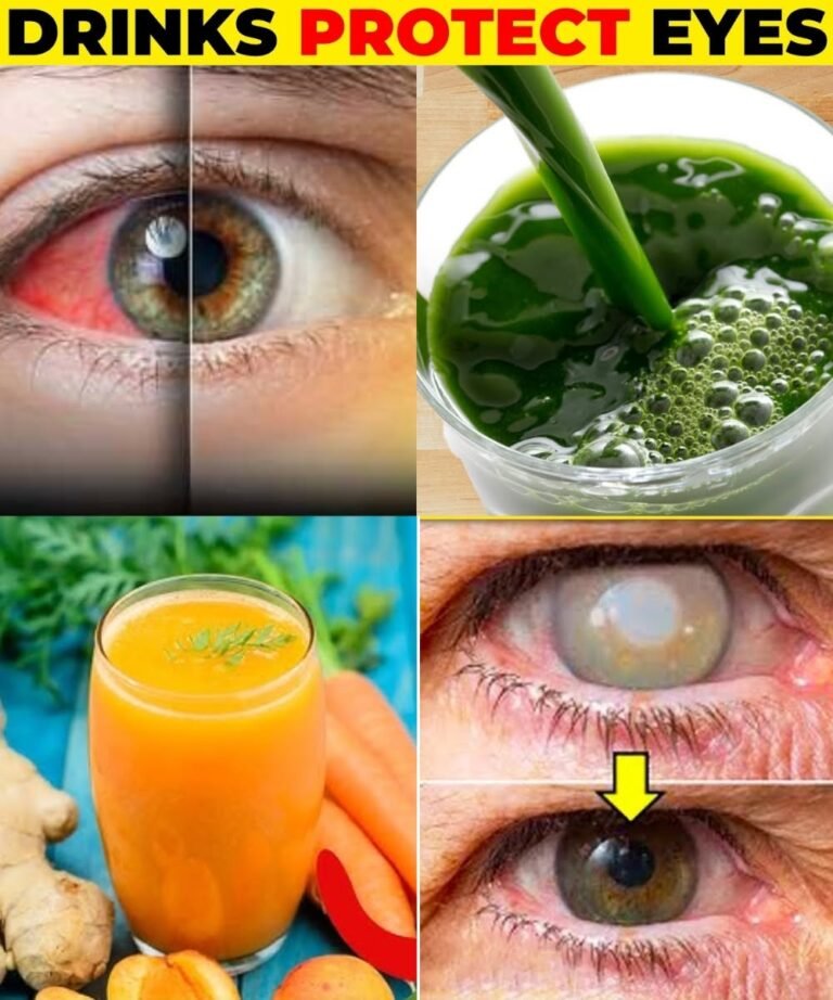 8 MIRACLE Drinks That PROTECT Eyes and REPAIR Vision