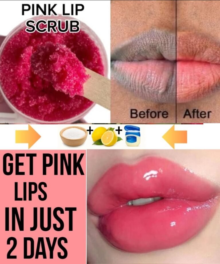Rub This on Your Lips: Get Super Soft, Pink Lips in Just 2 Days
