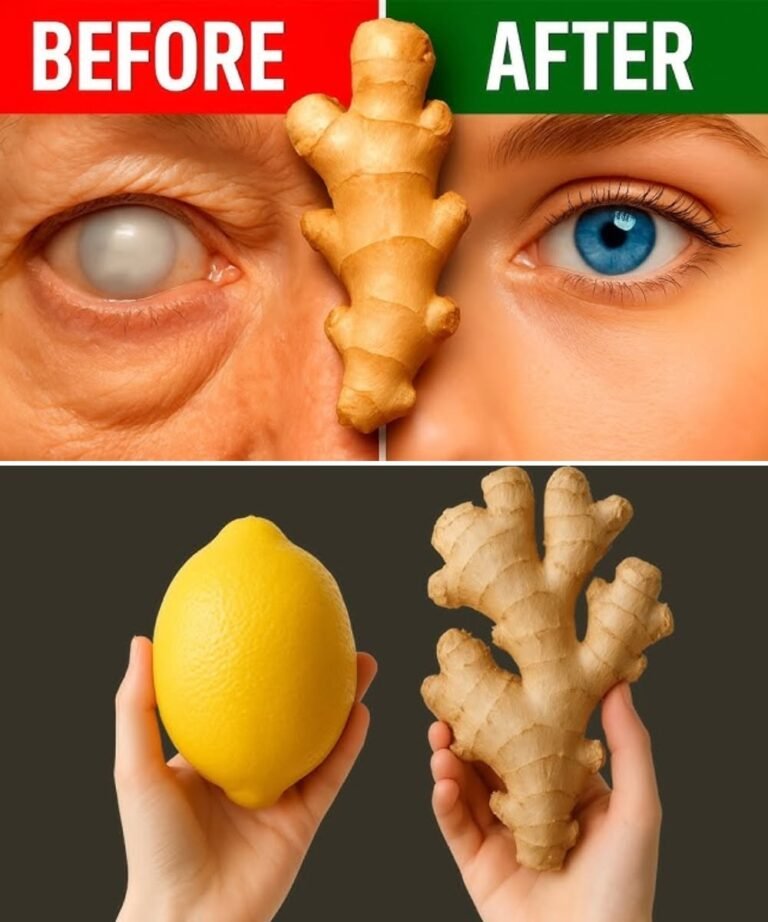 Restore Your Vision Naturally: A Simple Ginger and Lemon Recipe