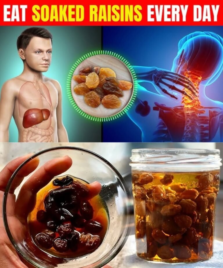 The Surprising Health Benefits of Soaked Raisins