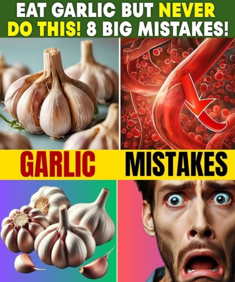 Seniors! Eat Garlic? Avoid THESE 8 Dangerous Mistakes