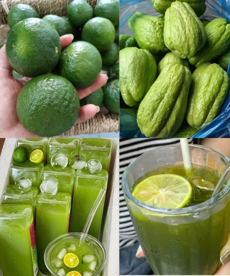 Chayote and Lemon Drink: A Refreshing Recipe for Everyday Wellness 🍋🥒