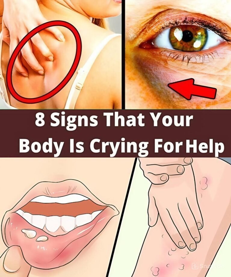 8 Signs That Your Body Is Crying for Help