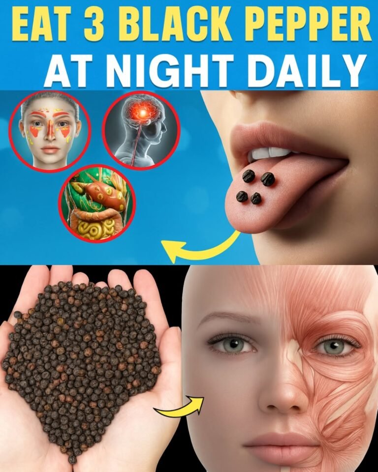 9 POWERFUL Health Benefits Of Chewing Black Pepper BEFORE Bed