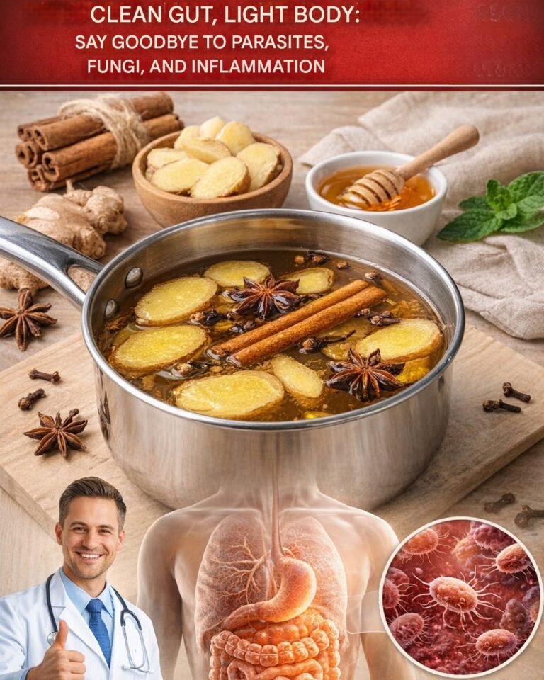 🌿 Gentle Herbal Infusion for Digestive Balance, Microbial Support, and Inflammation Relief