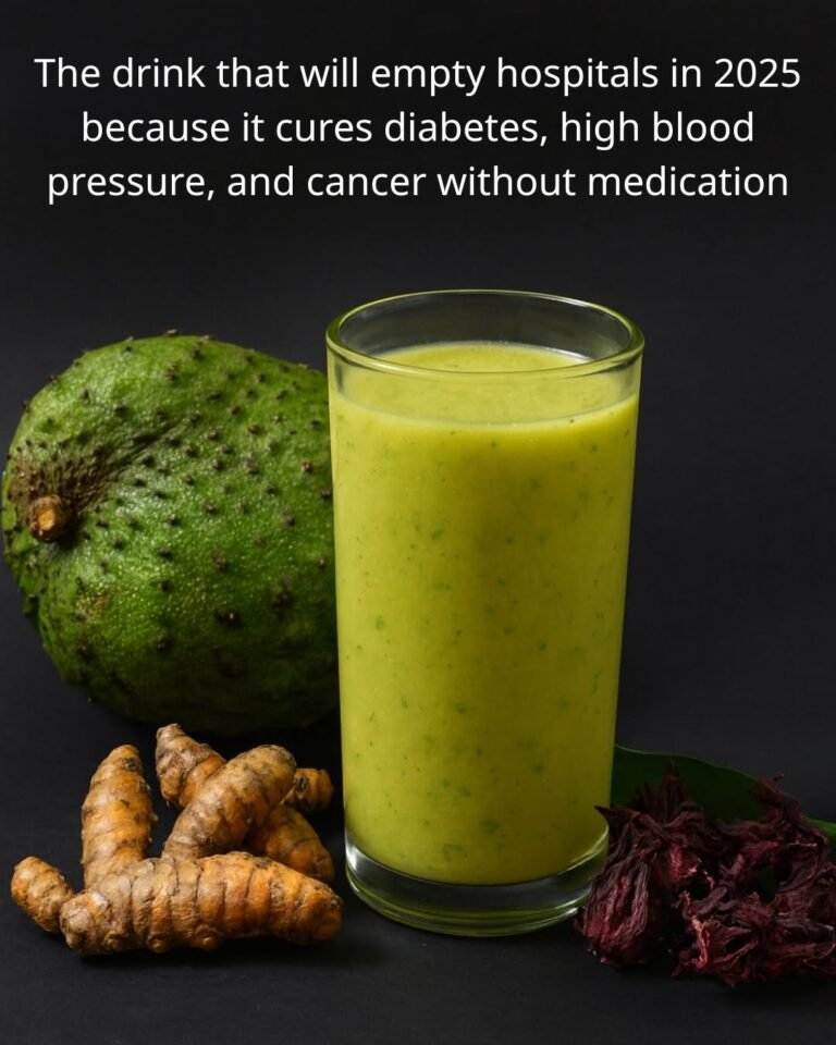 🍹 The Drink That’s Gaining Attention in 2025: A Natural Blend to Support Blood Pressure, Diabetes, and More