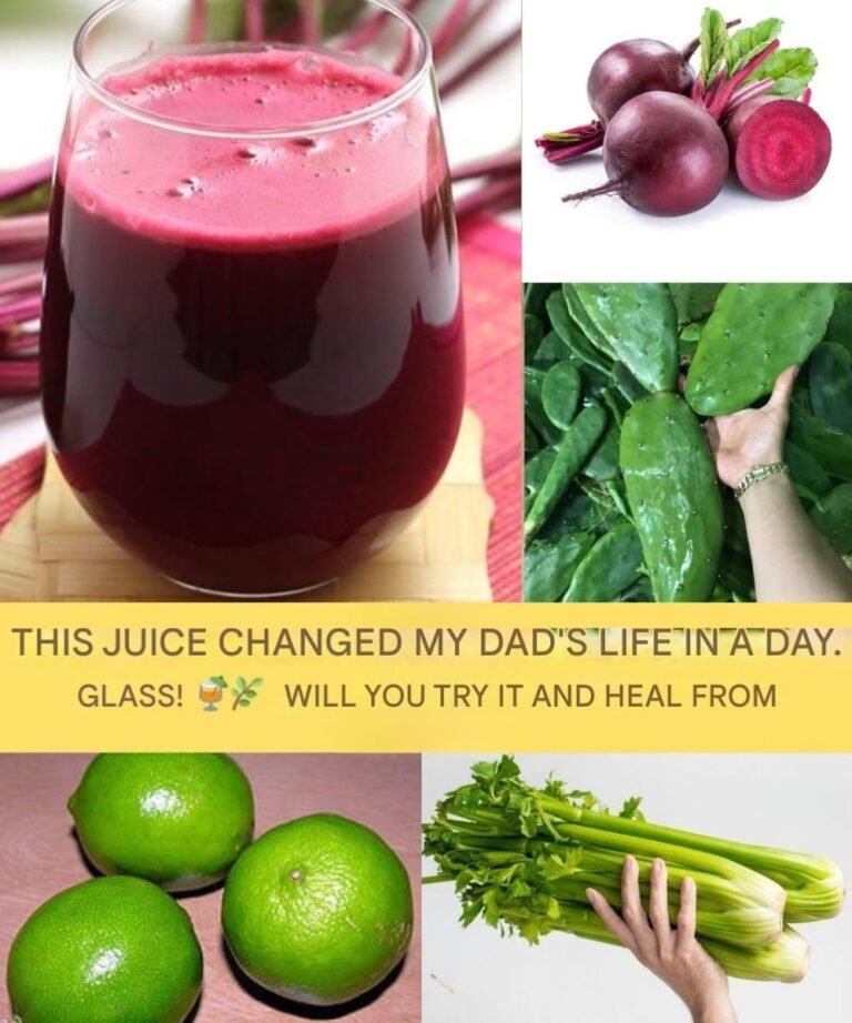 “This Miracle Juice Transformed My Dad’s Life in Just One Glass! 🍹🌿”