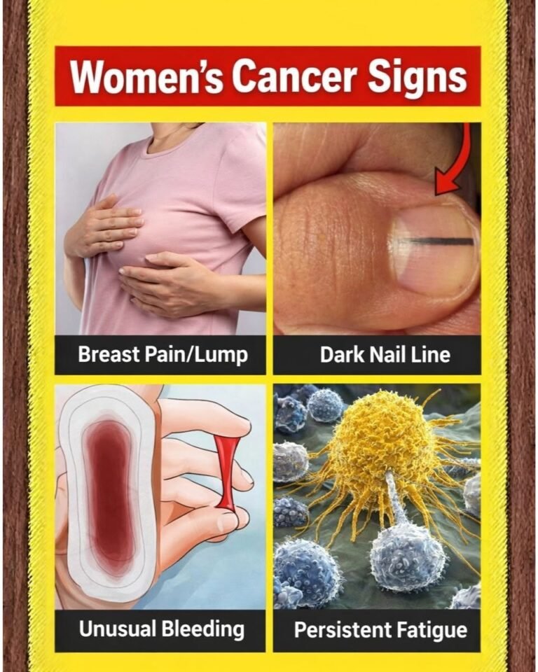 14 Visible Signs of Cancer Most Women Ignore