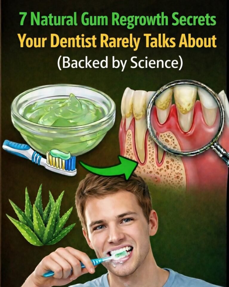 7 Natural Gum Regrowth Secrets Your Dentist Rarely Talks About (Backed by Science)