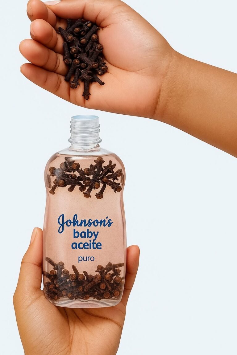 Mix baby oil with cloves for a versatile solution you’ll love.