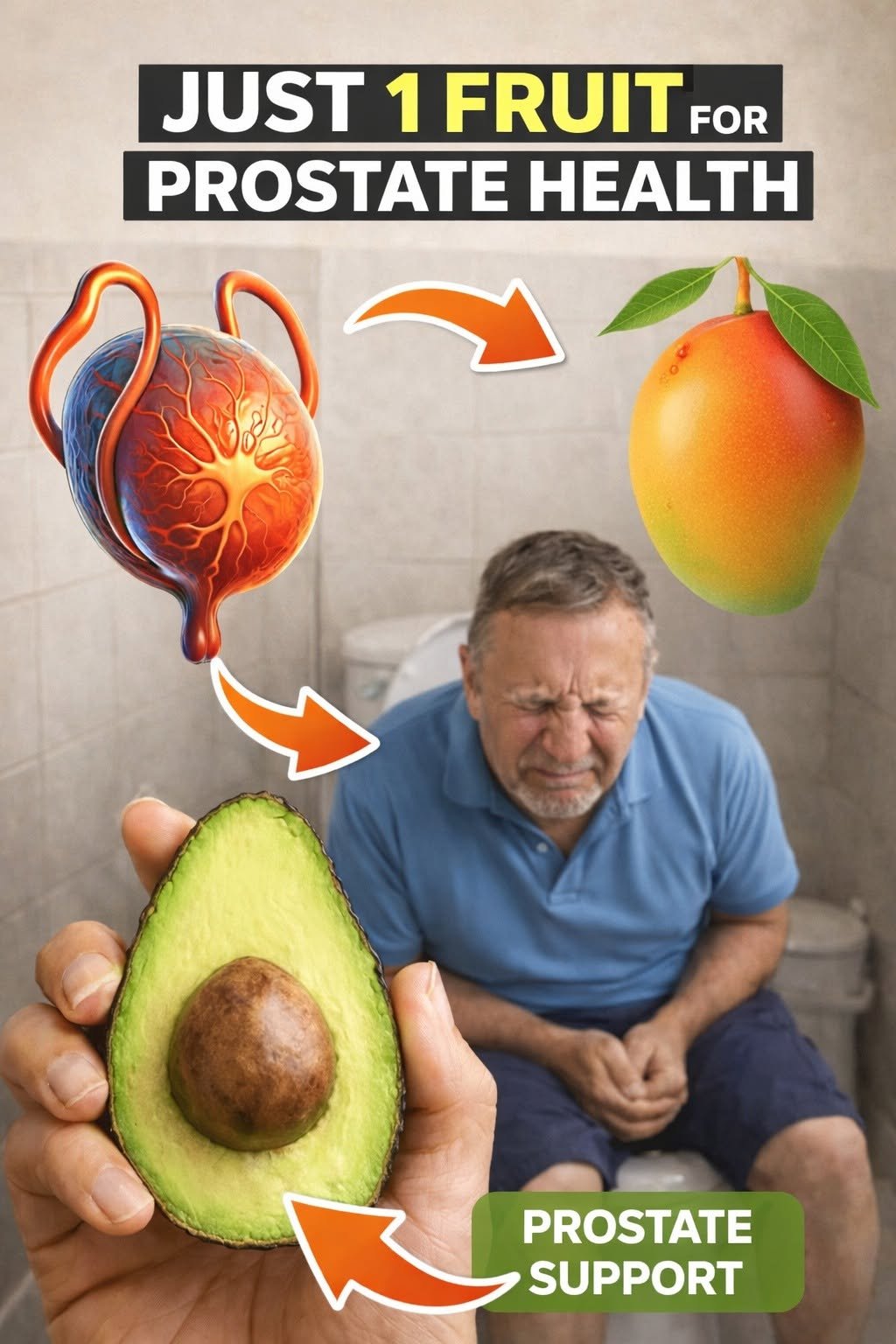 Avocado for Prostate Health: A Nutritional Guide for Men’s Wellness After 40