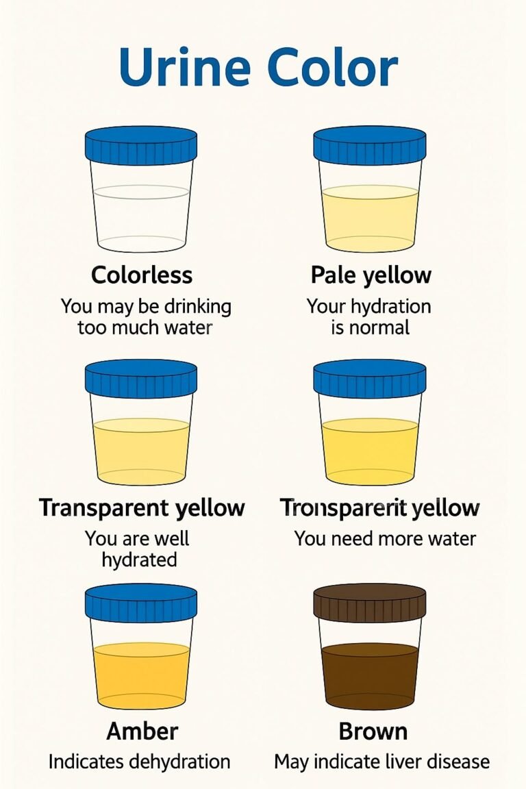 What the Color of Your Urine Can Gently Tell You About Your Health