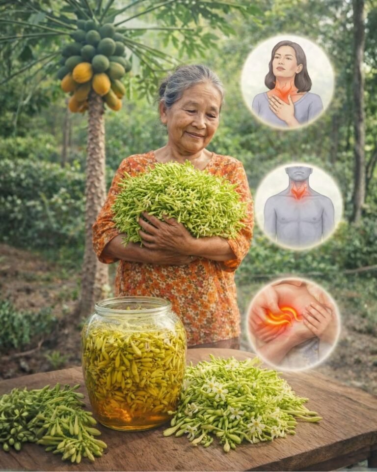 The Hidden Power of Male Papaya Flowers – Benefits and How to Use Them