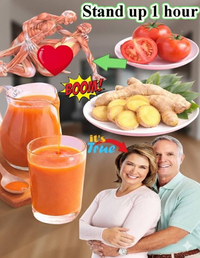 ⚡🍅🫚 Natural Energy Tonic: Ginger + Tomato