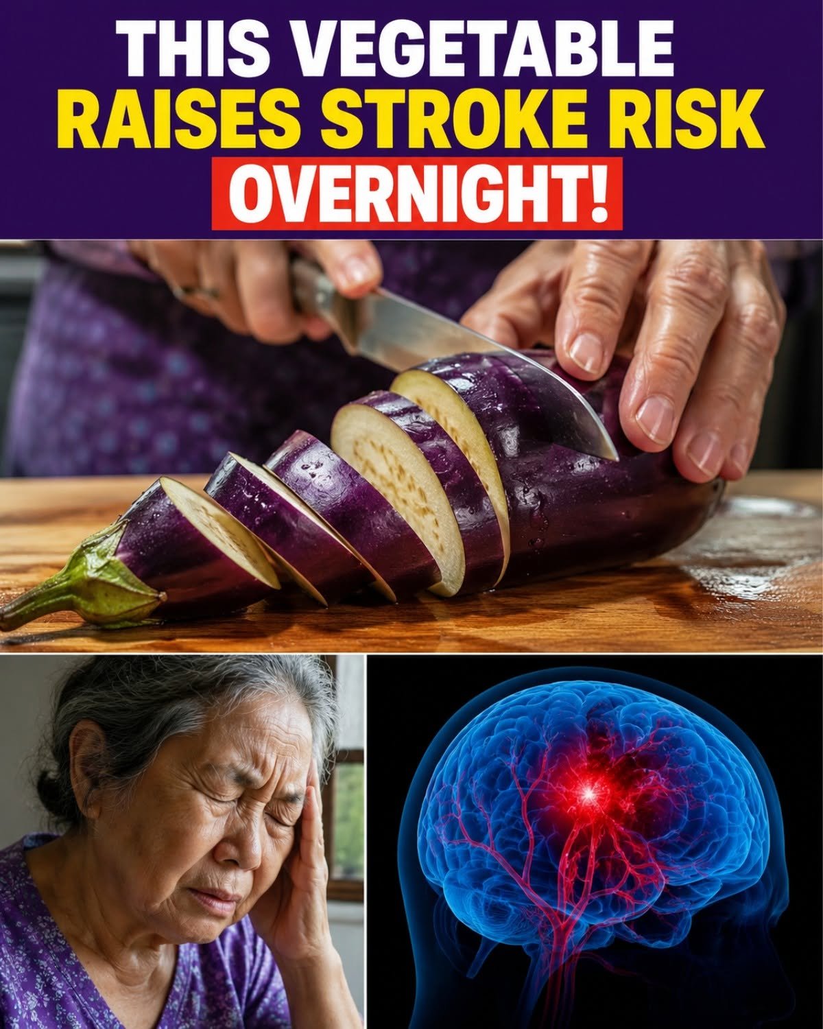 Can Eggplant Increase Stroke Risk? Here's What the Evidence Says