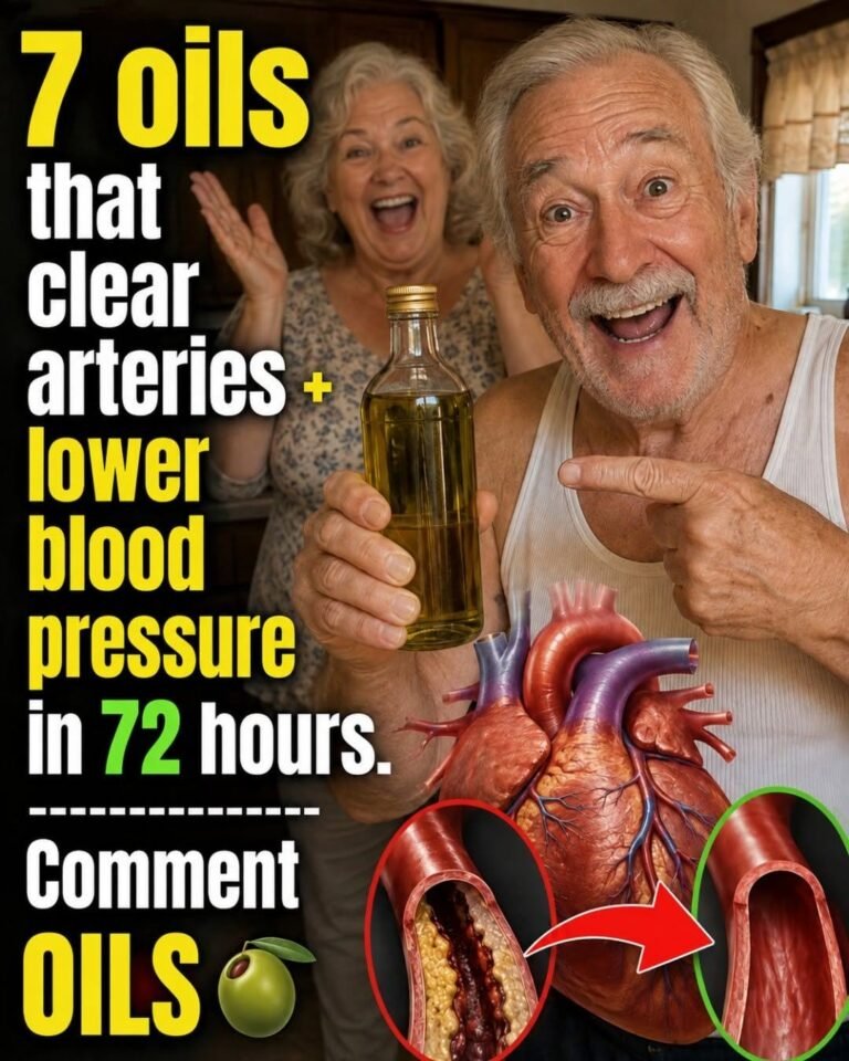 7 Oils That Clear Arteries and Lower Blood Pressure Fast