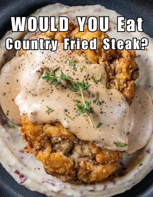 Country Fried Steak with Cream Gravy