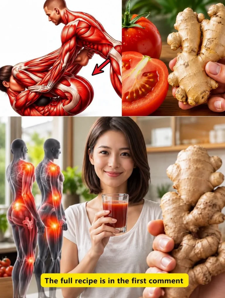 Boost Your Natural Energy: The Simple Ginger and Tomato Drink That Fits a Healthy Lifestyle
