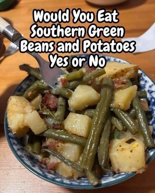 Southern Green Beans with Bacon and Onion