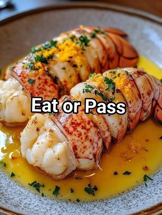 Butter-Poached Lobster Tail with Seared Scallops