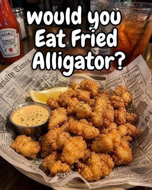 Fried Alligator