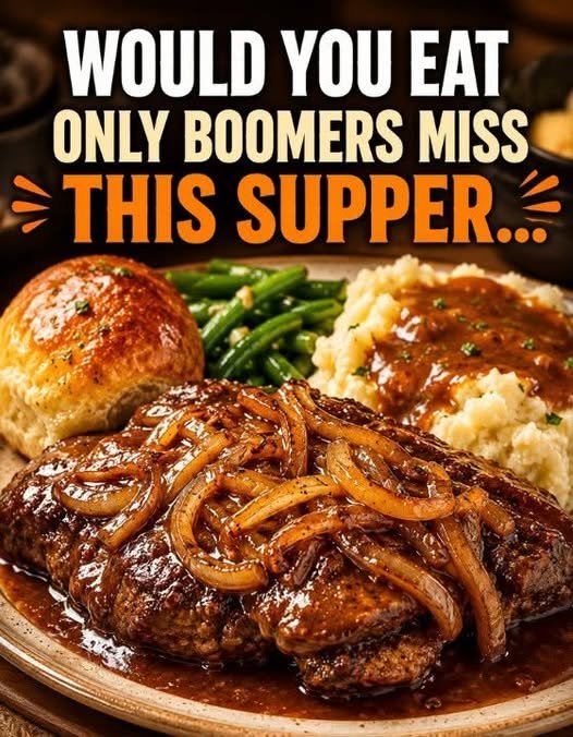 Hamburger Steaks with Onion Gravy