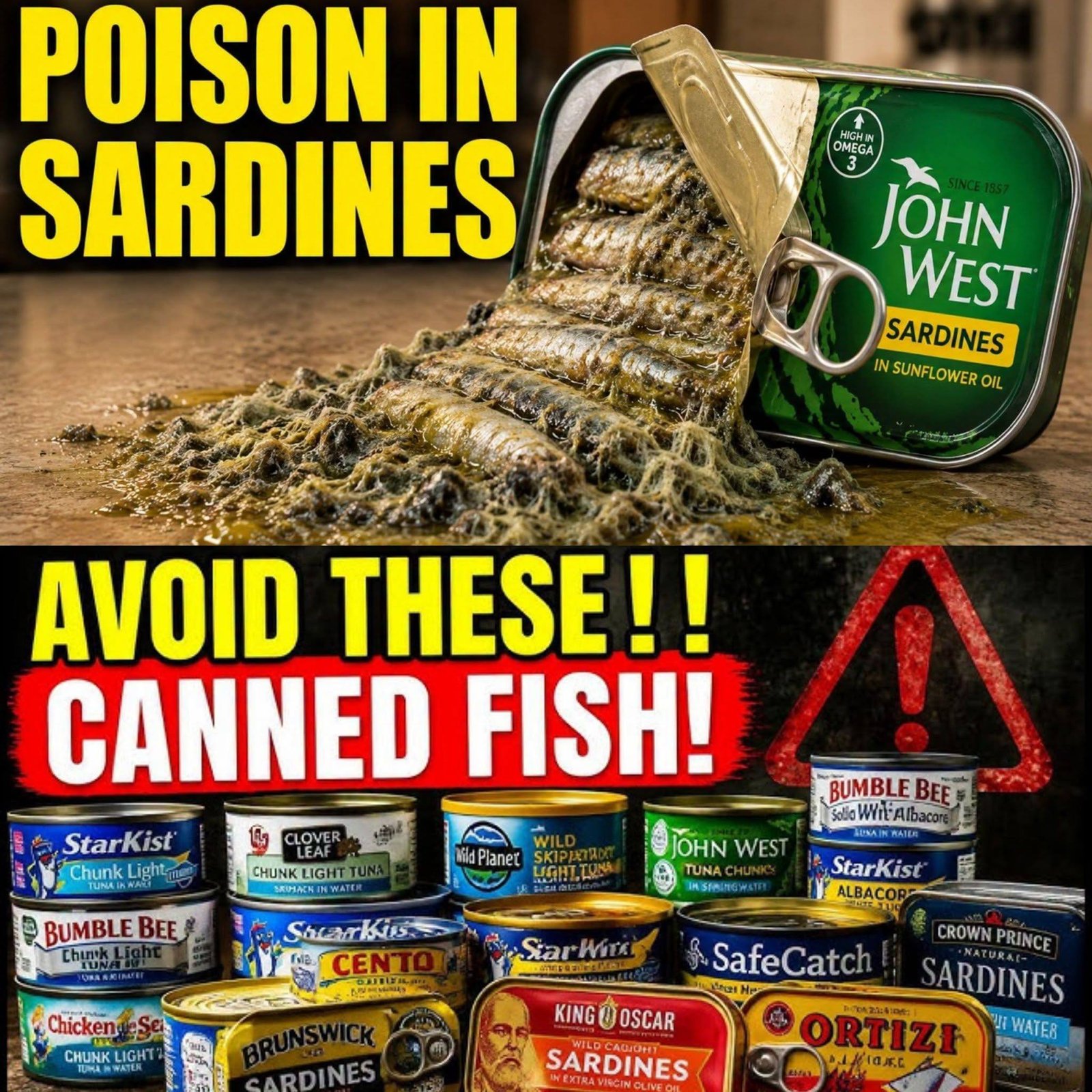 DON’T Buy These 7 Canned Sardine Brands — Only 3 Are Actually Real Fish