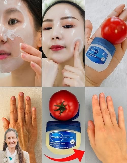 Glow Like Never Before: The Vaseline and Tomato DIY Face Mask