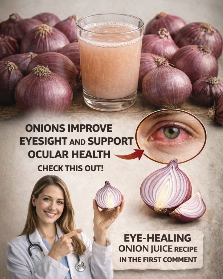 🧅 Onion for Eye Care: The 5-Day Traditional Remedy People Are Talking About