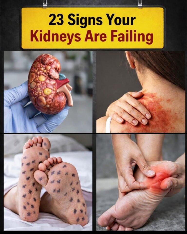 🚨 23 Warning Signs Your Kidneys May Be Asking for Help