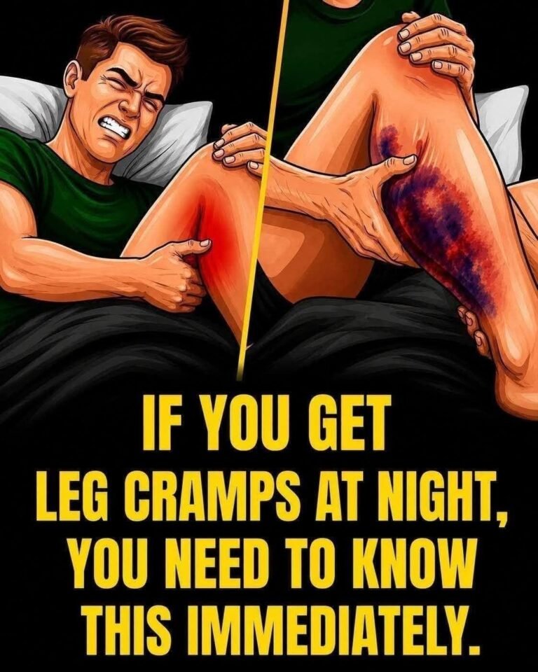 If You Get Leg Cramps at Night, You Need to Know This Immediately