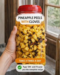 🍍 Have You Tried Boiling Pineapple Peels with Cloves for a Simple Daily Drink?