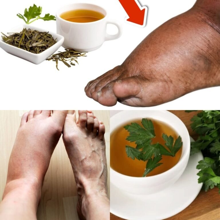 Drink Parsley Tea and Say Goodbye to Swollen Legs, Ankles, and Feet!
