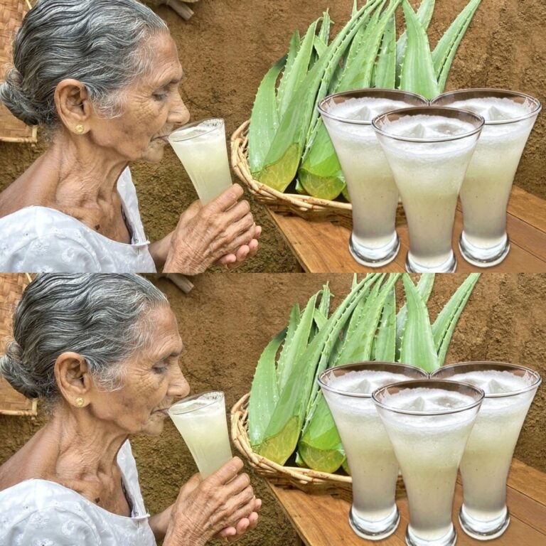 Aloe Vera Juice: Refreshing and Nutritious Drink from Grandma’s Menu